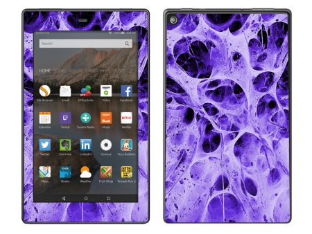 Neurons Purple Web Skin Weird Amazon Fire HD 8 Skin Online now