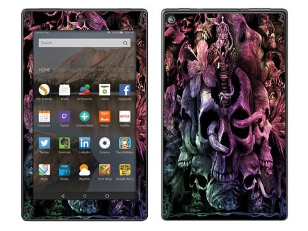 Skull Art Creepy Amazon Fire HD 8 Skin Sale