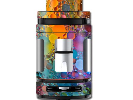 Color Bubbles Splash Drip Smok TFV8 Mini Big Baby Beast Skin Sale