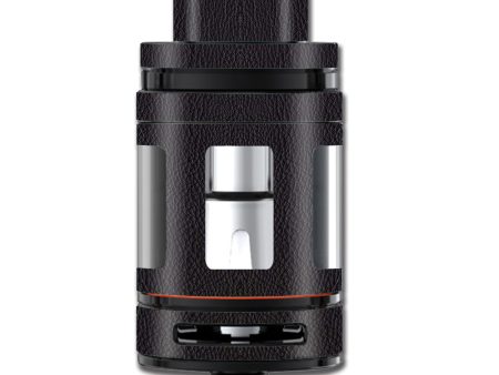 Black Leather Pattern Look Smok TFV8 Mini Big Baby Beast Skin on Sale