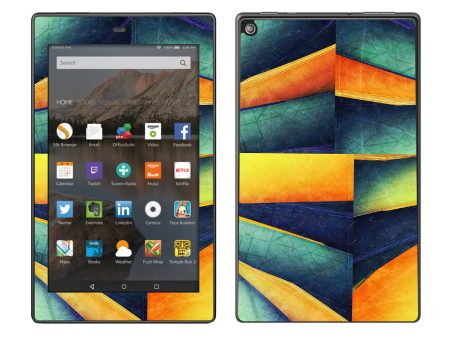 Cube Lines Amazon Fire HD 8 Skin on Sale