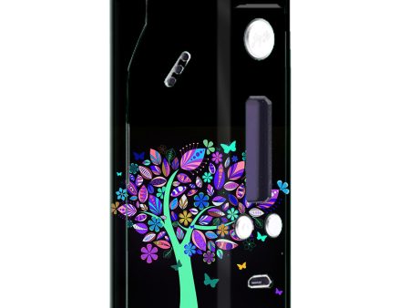 Living Tree Butterfly Colorful Wismec Reuleaux RX200  Skin on Sale