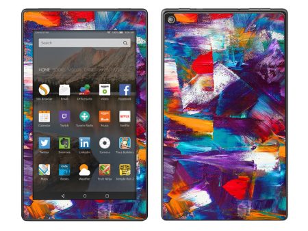 Brush Strokes Paint Amazon Fire HD 8 Skin Online now