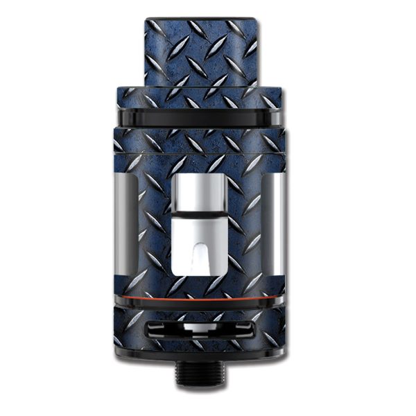 Diamond Plate Aged Steel Smok TFV8 Mini Big Baby Beast Skin Discount