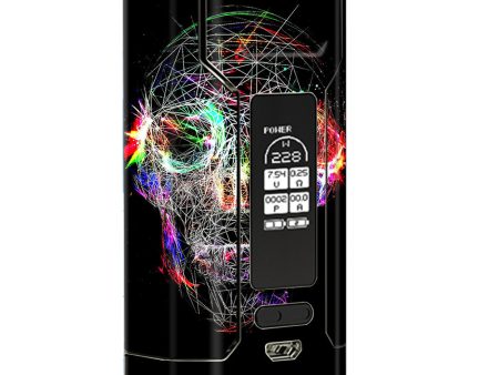 Skull Wild Line Electric Wismec Predator 228 Skin For Discount