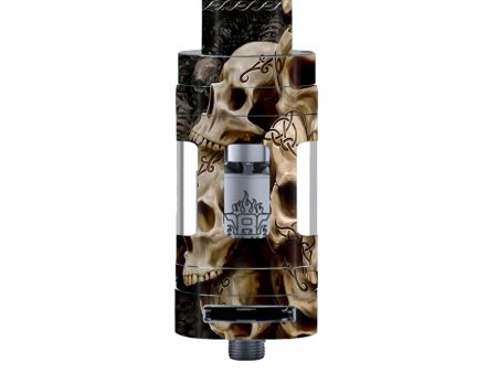 Wicked Skulls Tattooed Smok TFV8 Tank Skin Online Sale