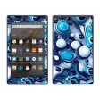 Mixed Blue Bubbles Glass Amazon Fire HD 8 Skin Online Hot Sale