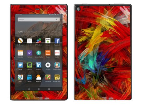 Paint Strokes Amazon Fire HD 8 Skin For Discount