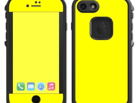 Bright Yellow Lifeproof Fre iPhone 7 or iPhone 8 Skin Cheap