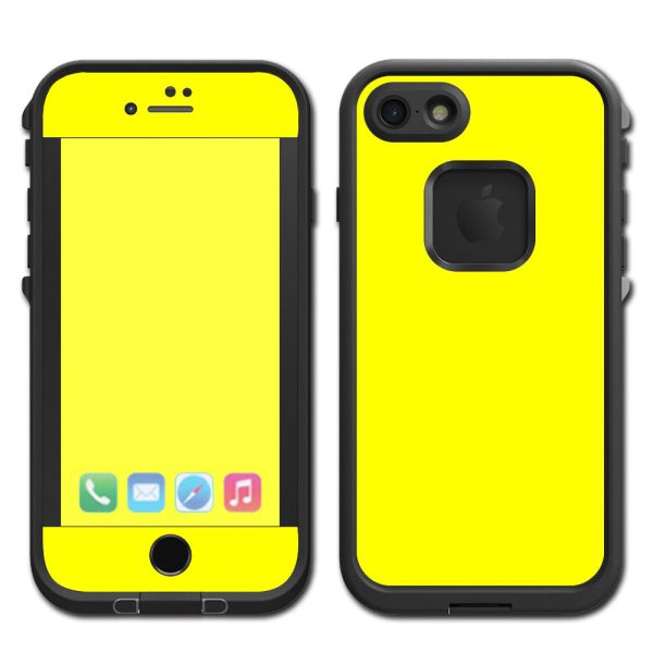 Bright Yellow Lifeproof Fre iPhone 7 or iPhone 8 Skin Cheap