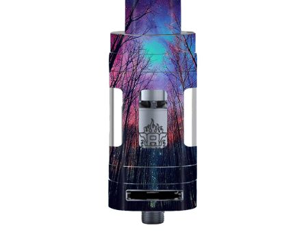 Galaxy Sky Through Trees Forest Smok TFV8 Tank Skin Online Hot Sale