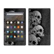 Skulls Stacked Amazon Fire HD 8 Skin Discount