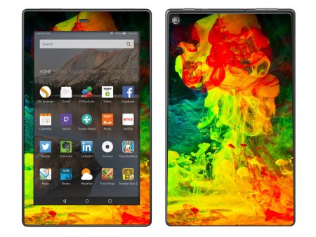 Smoke Cloud Colors Amazon Fire HD 8 Skin Fashion