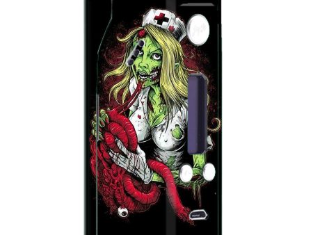 Zombie Nurse Eating Flesh Wismec Reuleaux RX200  Skin Sale