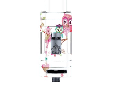 Owls In Tree Teacup Cupcake Smok TFV8 Tank Skin Cheap