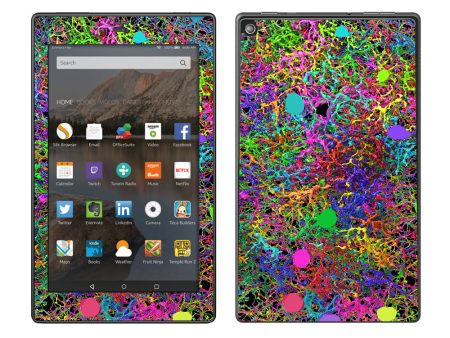 Paint Splatter Amazon Fire HD 8 Skin Fashion