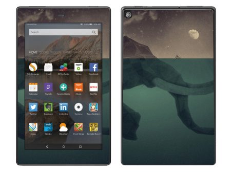 Elephant Trunk  Water Moon Amazon Fire HD 8 Skin Cheap