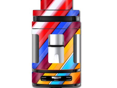 Color Stripes Pattern Smok TFV8 Mini Big Baby Beast Skin Online Sale