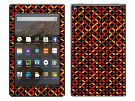 Weave Abstract Pattern Amazon Fire HD 8 Skin For Discount