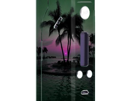 Sunset Tropical Paradise Poolside Wismec Reuleaux RX200  Skin Online