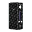 Black Grey Carbon Fiber Weave Wismec Reuleaux RX200  Skin Discount