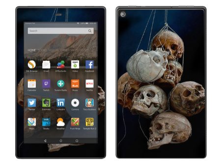 Hanging Skulls Amazon Fire HD 8 Skin Hot on Sale