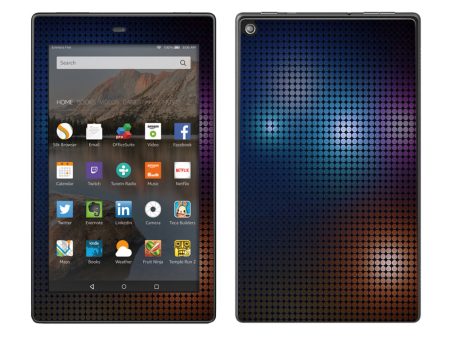 Disco Halftone Amazon Fire HD 8 Skin Online now