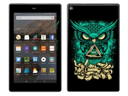 Awesome Owl Evil Amazon Fire HD 8 Skin Online Sale