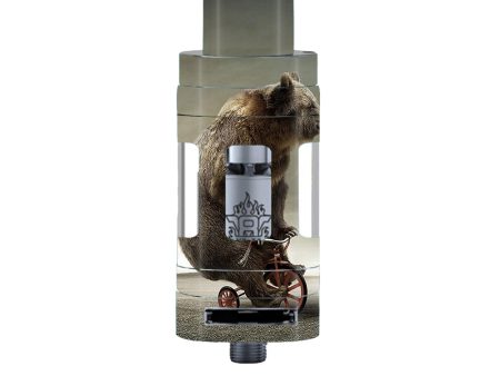 Bear Riding Tricycle Smok TFV8 Tank Skin Supply