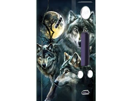 3 Wolves Moonlight Wismec Reuleaux RX200  Skin Discount