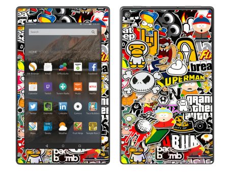 Sticker Slap Amazon Fire HD 8 Skin For Cheap