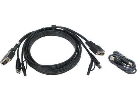 IOGEAR 10 Ft. DVI, USB KVM Cable Kit with Audio (TAA) on Sale