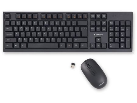 Verbatim Wireless Keyboard and Mouse Hot on Sale