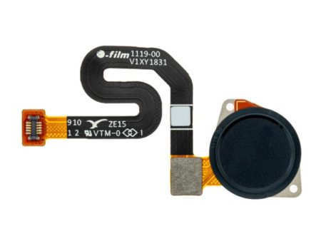 For Motorola Moto G7 Power Replacement Fingerprint Scanner With Flex Cable (Black) on Sale